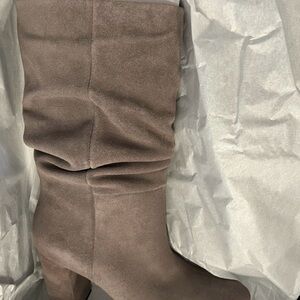Banana Republic Taupe Suede Boots
